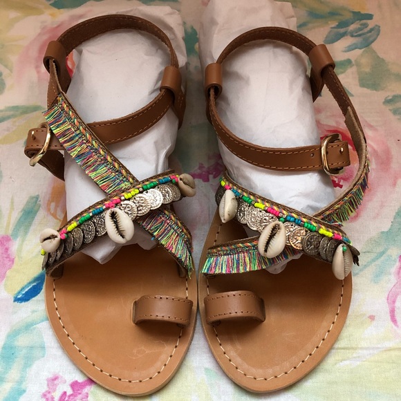 Steve Madden Shoes - NWT- Steve Maden Rowen Beaded Sandal- Size 7.5